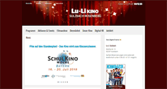 Desktop Screenshot of luli-kino.de